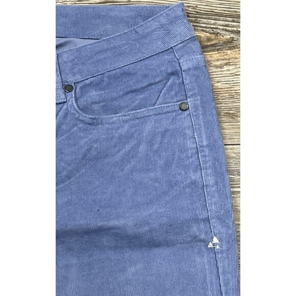 Stio Womens 8R Rivet Cord Pants Corduroy Skinny Blue Pockets Stretch 31x31 - Picture 4 of 15